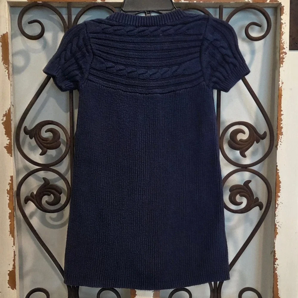 Creative Knitwear Auburn Tigers Baby Girls Dress 18 M Navy Blue Knit Sweater